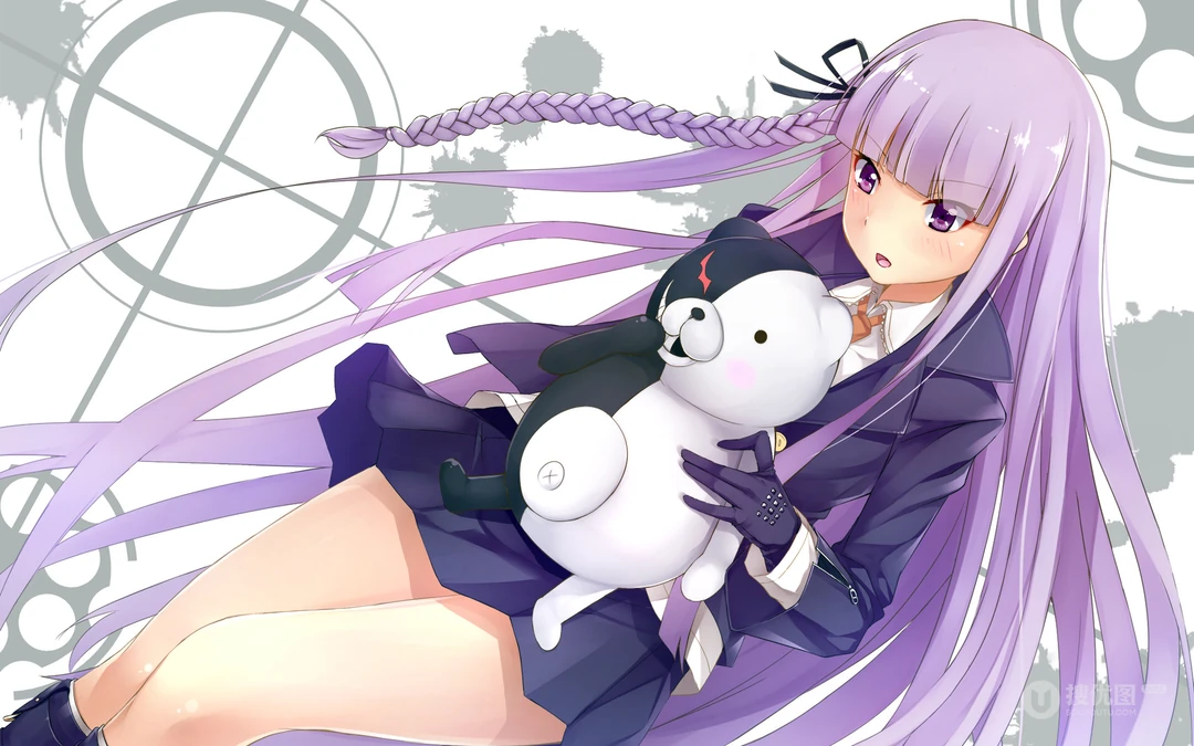 色彩缤纷的二次元动漫美少女壁纸下载
