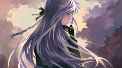 色彩缤纷的二次元动漫美少女壁纸下载