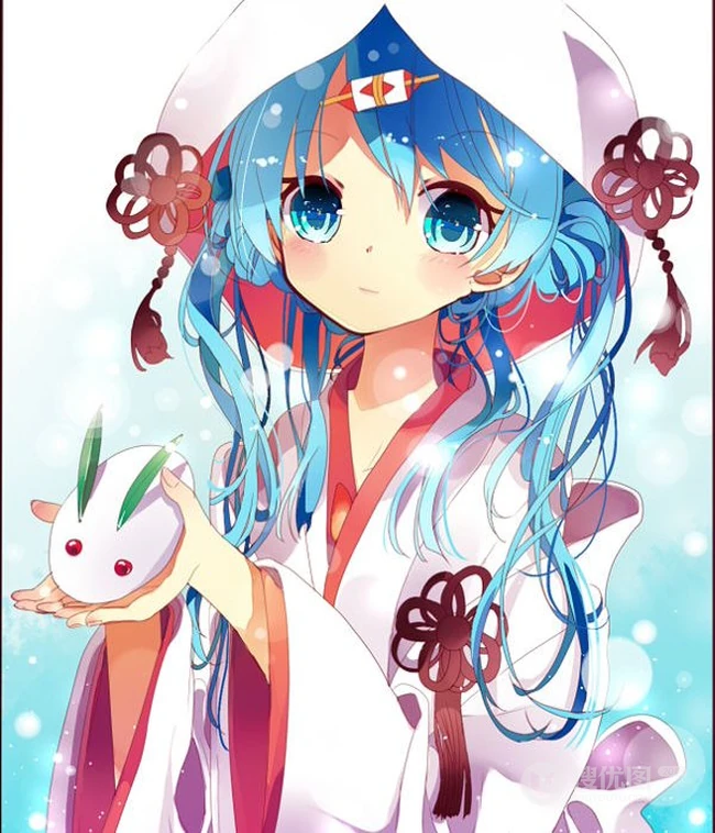 初音未来 白无垢初音ミク精美图片