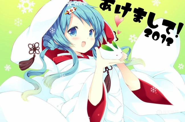 初音未来 白无垢初音ミク精美图片