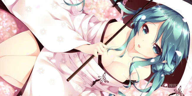 初音未来 白无垢初音ミク精美图片