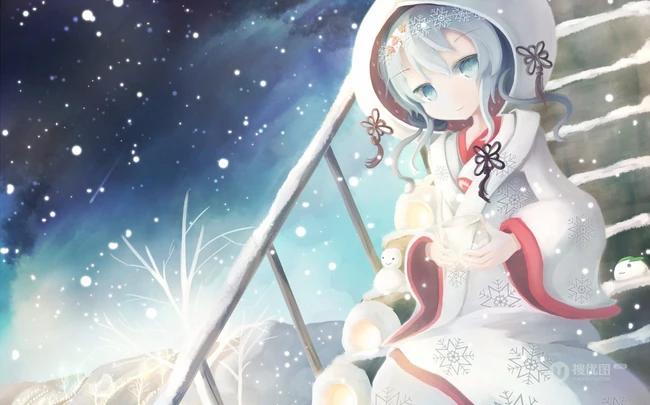 初音未来 白无垢初音ミク精美图片