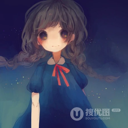 动漫女生QQ头像-唯美可爱的二次元女生