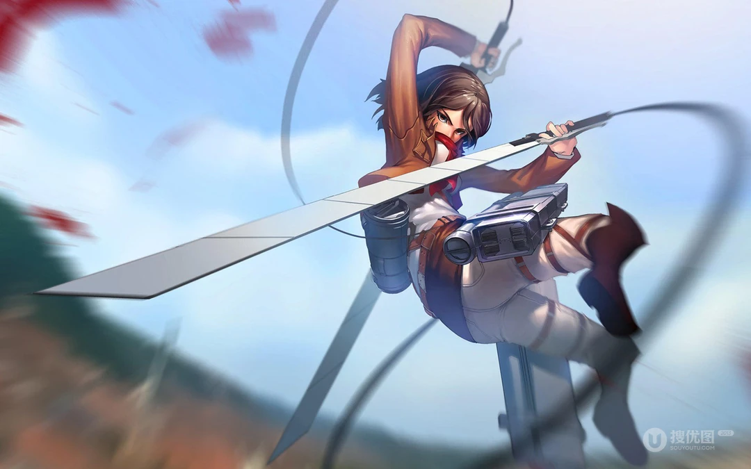 进击的巨人主角桌面壁纸