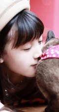 可爱朴实女孩淼与猫快乐时光-每一个晴天