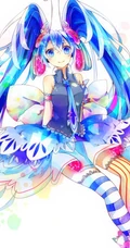 【动漫可爱女生】可爱长发动漫女生图 长发都及地喽！