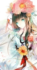 【清新动漫少女】唯美二次元少女手绘插画美图