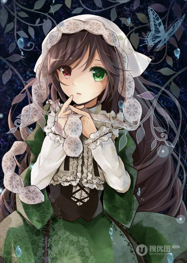 【清新动漫少女】唯美二次元少女手绘插画美图