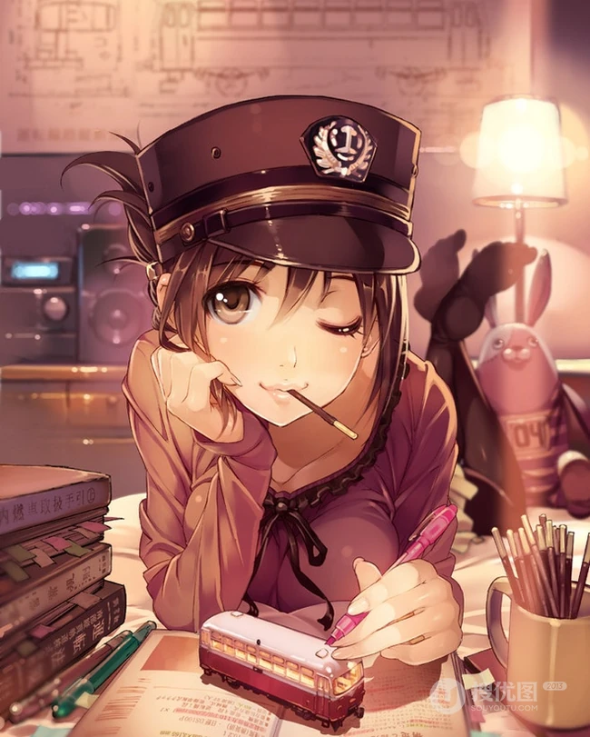 【清新动漫少女】唯美二次元少女手绘插画美图