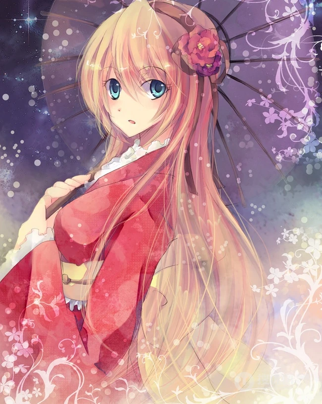 【清新动漫少女】唯美二次元少女手绘插画美图