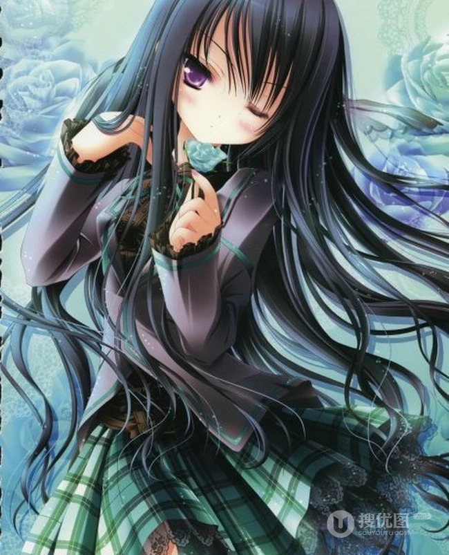 【清新动漫少女】唯美二次元少女手绘插画美图