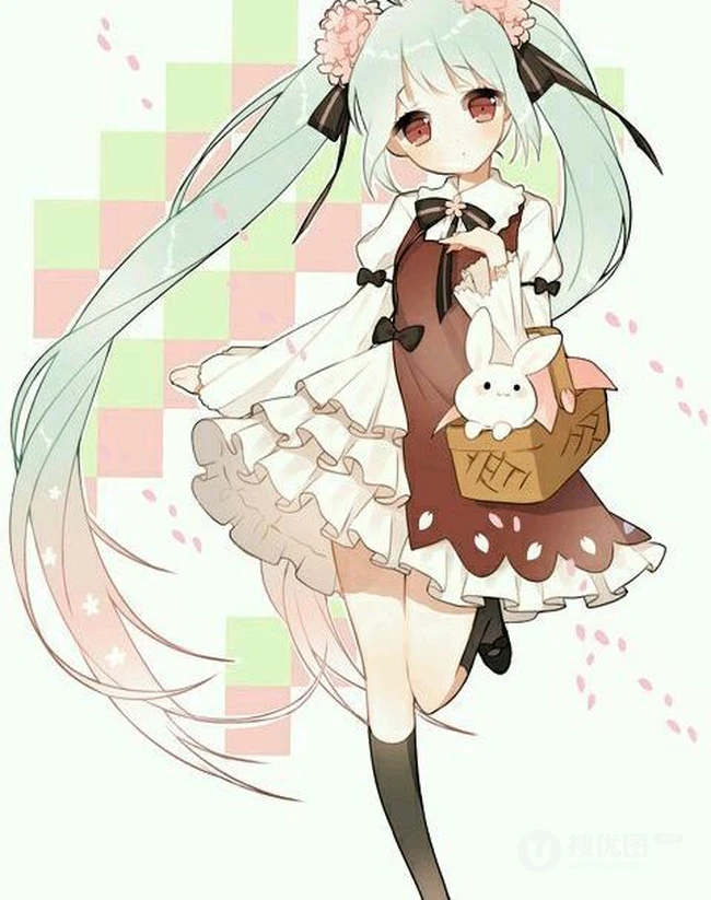 【清新动漫少女】唯美二次元少女手绘插画美图