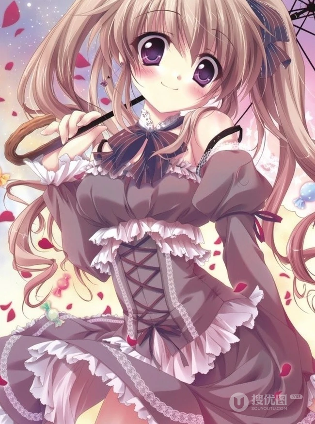 【清新动漫少女】唯美二次元少女手绘插画美图