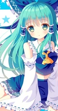 【动漫可爱女生】呆萌可爱大眼睛，美美哒二次元少女