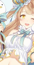 【动漫可爱女生】呆萌可爱大眼睛，美美哒二次元少女