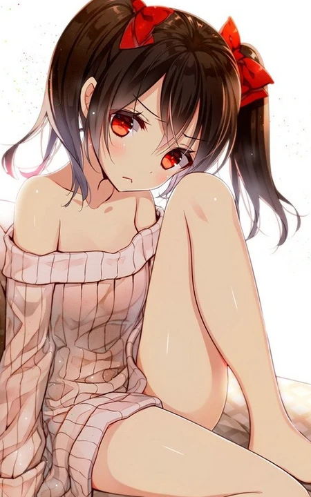 【动漫可爱女生】呆萌可爱大眼睛，美美哒二次元少女