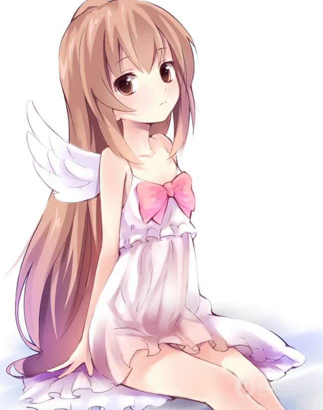 【动漫可爱女生】呆萌可爱大眼睛，美美哒二次元少女