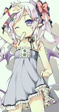 【动漫可爱女生】呆萌可爱大眼睛，美美哒二次元少女