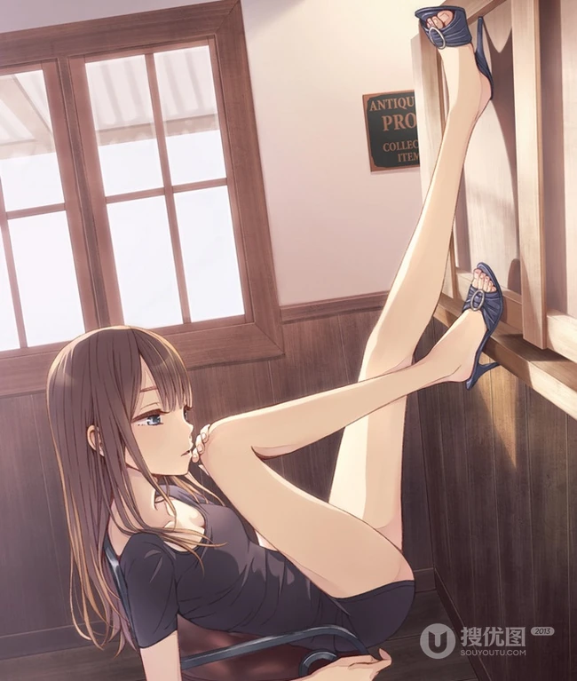 清新自然的可爱女生 二次元动漫少女图片