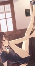 清新自然的可爱女生 二次元动漫少女图片