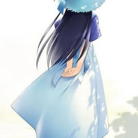 清新女生背景插画 唯女生孩图片