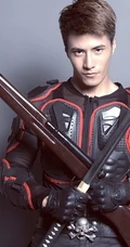 酷帅男星李晨浩cos死侍写真图片