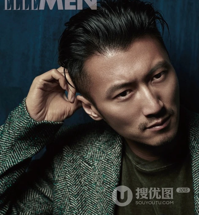 型男谢霆锋登《ELLEMEN》杂志图片-复古格调&lsquo;锋味&rsquo;十足