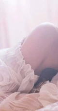 清纯大眼女生夏木颖~浅粉浅粉的家居服室内写真