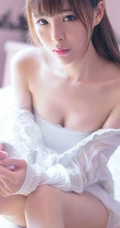 清纯大眼女生夏木颖~浅粉浅粉的家居服室内写真