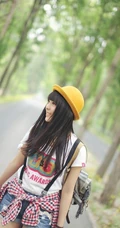 可爱女生&ldquo;童可可&rdquo;可爱纯美郊外清新写真