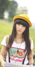 可爱女生&ldquo;童可可&rdquo;可爱纯美郊外清新写真