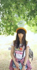可爱女生&ldquo;童可可&rdquo;可爱纯美郊外清新写真