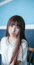 眼神清澈-清纯动人 学生妹子张楚Aimee高清写真