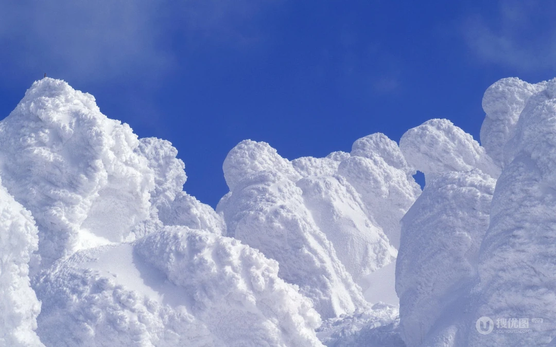 下雪了！白雪风景高清壁纸套图