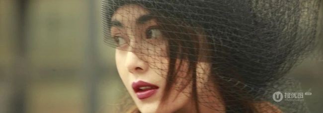 女星张馨予2014秋冬时尚写真 头纱遮面神秘魅惑
