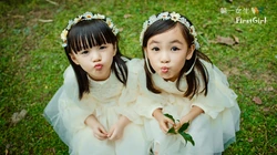 第一萌萝莉组合First Girl吴子澜、蔡欣妍高清壁纸
