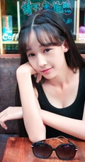 淡淡的味道 清纯T恤短裤女生蒋元媛写真