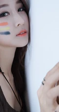 淡雅粉彩女孩 韩国女生殷智艺高清写真图片