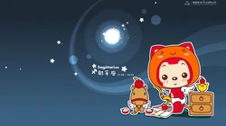 超可爱动漫人物阿狸高清电脑桌面壁纸