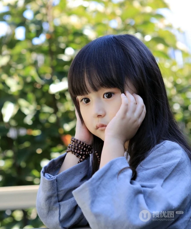 超萌汉服小少女刘楚恬可爱图片
