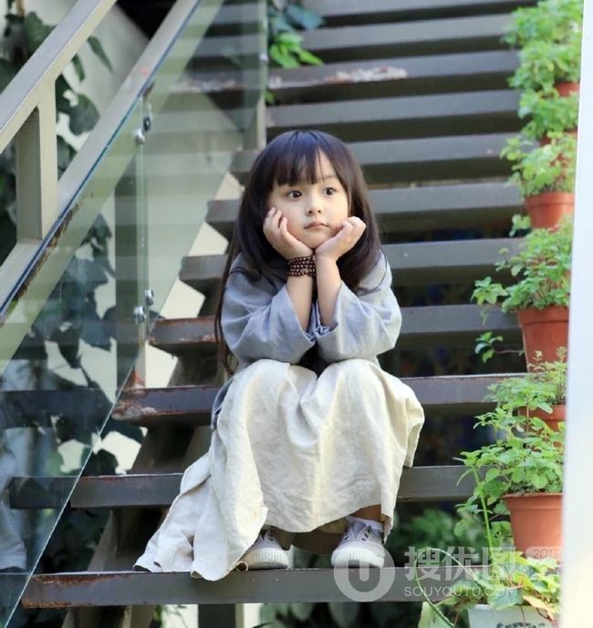 超萌汉服小少女刘楚恬可爱图片