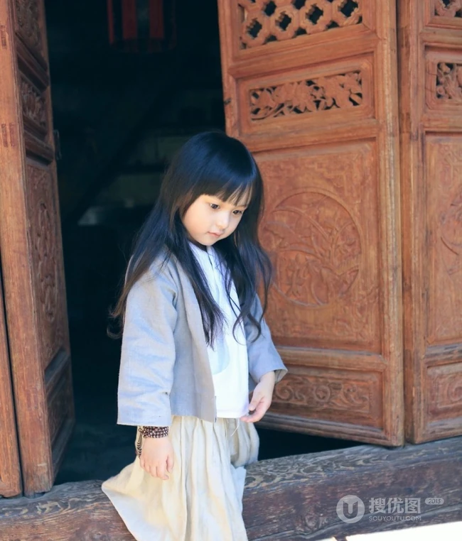 超萌汉服小少女刘楚恬可爱图片