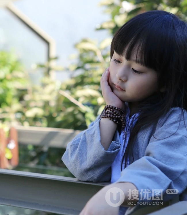 超萌汉服小少女刘楚恬可爱图片