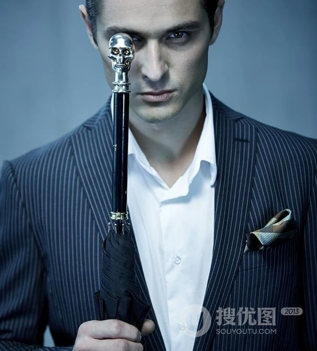 动人的眼神会说话-欧美酷帅时尚型男写真大片