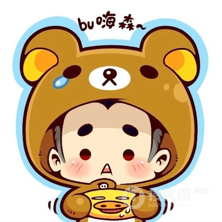 Q版可爱小男孩头像 超可爱QQ卡通人物头像图片