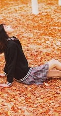 清纯校花冬季心动写真
