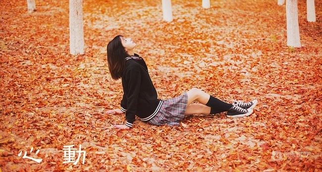 清纯校花冬季心动写真