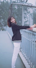 清纯校花冬季心动写真