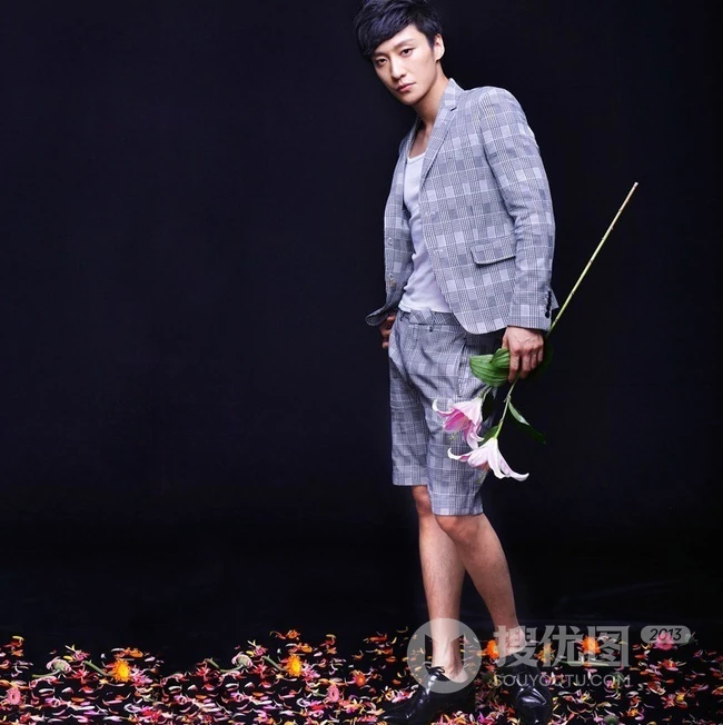 百合花暖男乔任梁-鲜花型男暖暖的