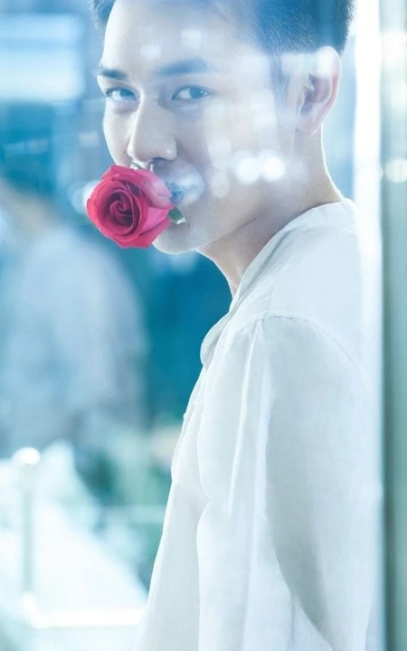衔花暖男-酷帅男星霍政谚高清唯美写真